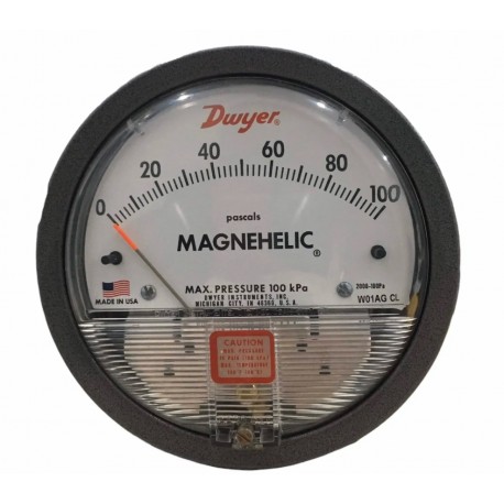 Série 2300 (-60.0.+60) 120 Pa manomètre différentiel Magnehelic®